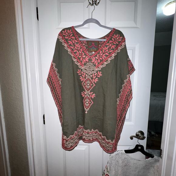 NWOT, Johnny was in Broad Street shirt oversized size large. - Picture 2 of 5